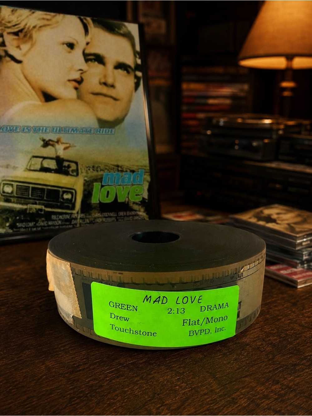 Vintage 1995 Mad Love Film Trailer 35mm Touchstone Drew Barrymore